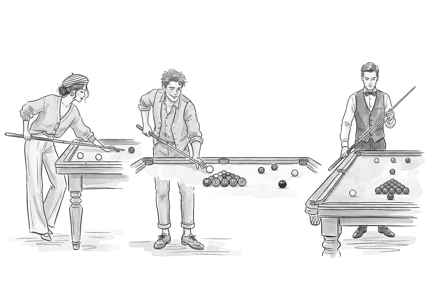 Billard Français vs Américain vs Anglais vs Snooker : Lequel Choisir ?