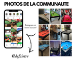Instagram photos de la communauté Defaistre billards convertibles noirs