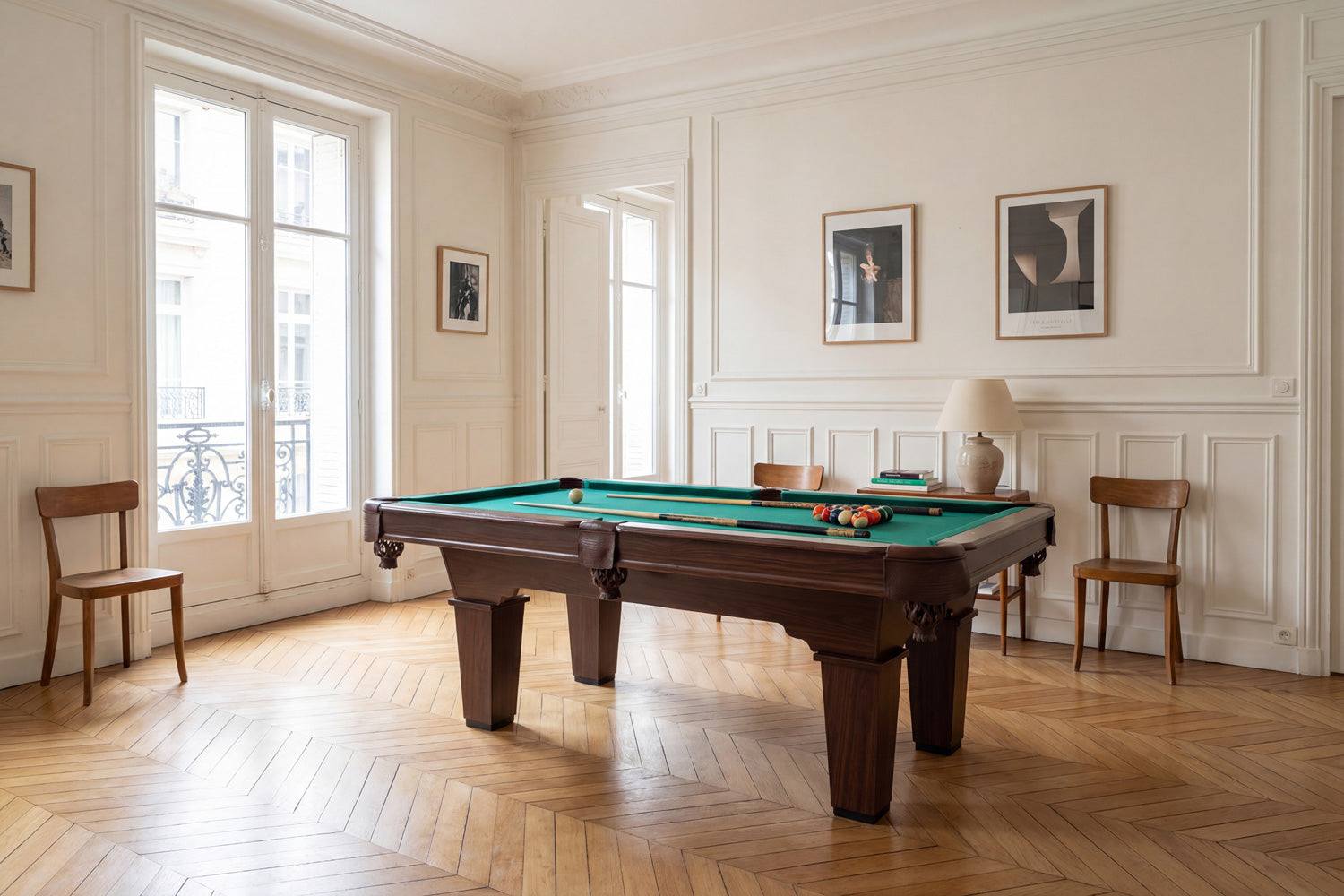 Billard Prestige Américain Tapis Vert