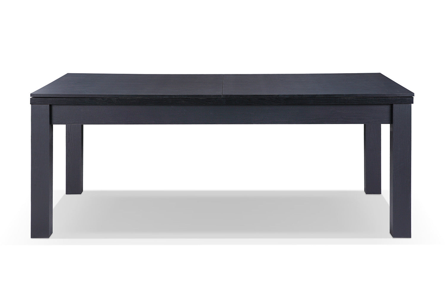 Table de salle à manger noire convertible billard