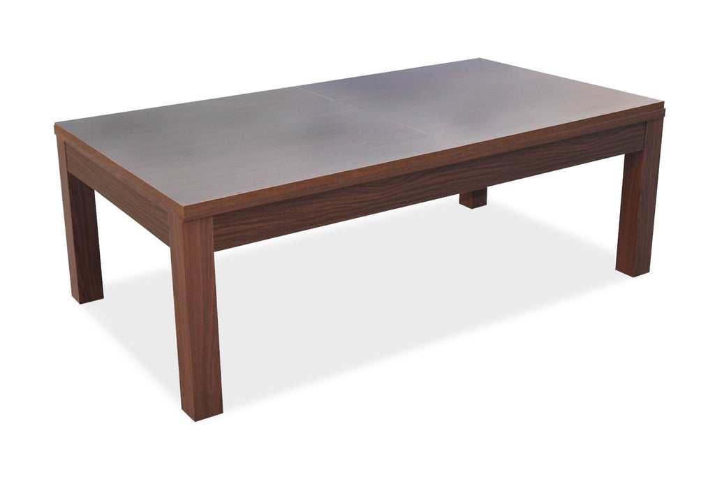 Billard table de salle à manger Defaistre en noyer et son plateau dinatoire