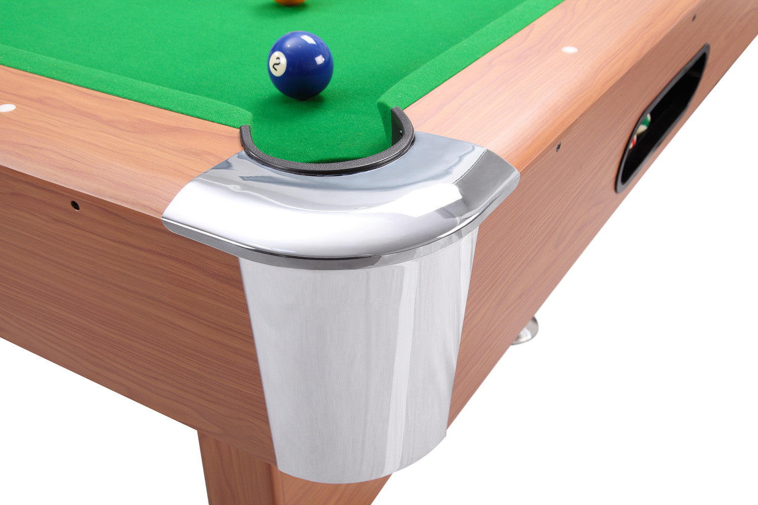 Angle de la table de billard américain en bois Defaistre Fédération